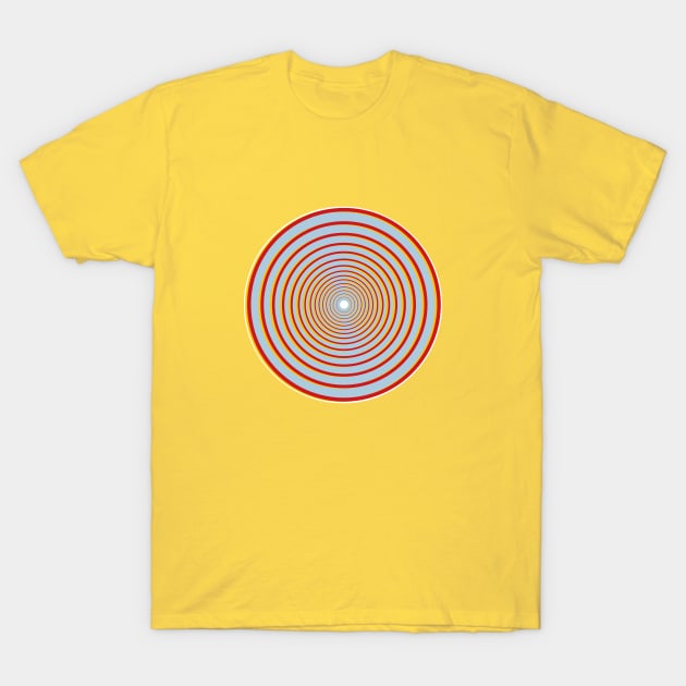 Drawn into Circles T-Shirt by VrijFormaat